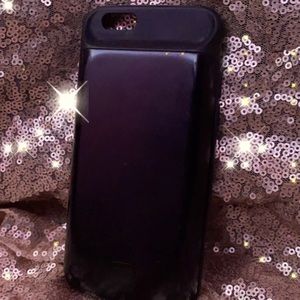 iPhone 6s charging case black